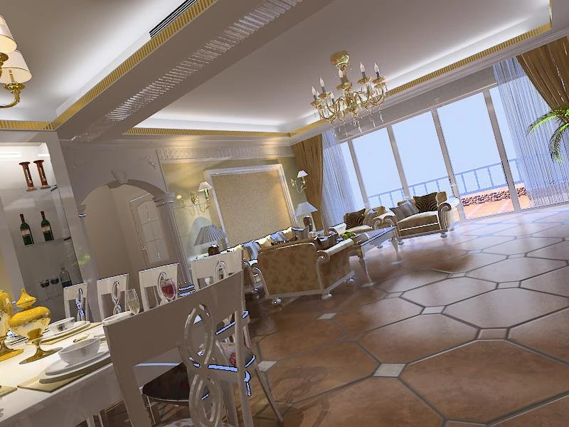 condo 004 3D Model .c4d .max .obj .3ds .fbx .stl .blend 
