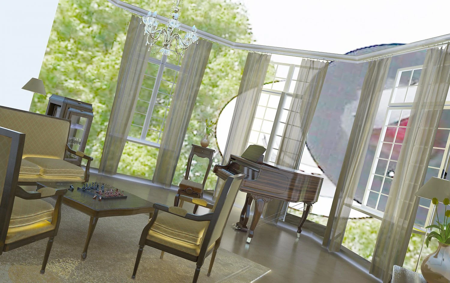 condo 008 3D Model .c4d .max .obj .3ds .fbx .stl .blend 