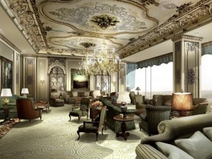 luxury antechamber 03 3D Model