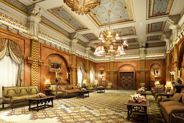 luxury antechamber 05 3Dモデル .c4d .max .obj .3ds .fbx .stl .blend 