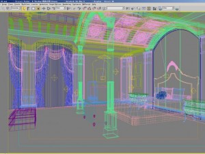 luxury suite 03 3D 模型