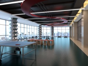 gym 010 3D Model