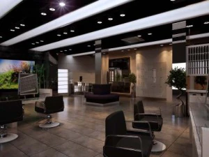 hairdressing room 008 3D Model