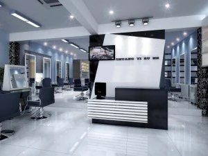 salon fryzjerski 004 Model 3D