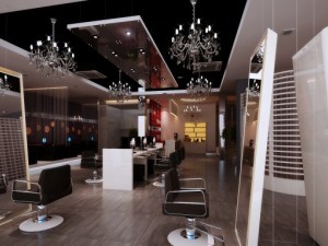hairdressing room 003 3D Model