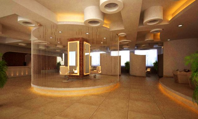 hairdressing room 007 Modèle 3D .c4d .max .obj .3ds .fbx .stl .blend 