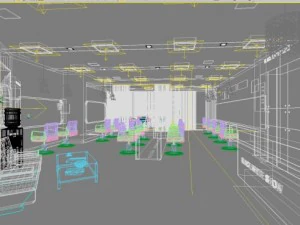 hairdressing room 005 3D Model