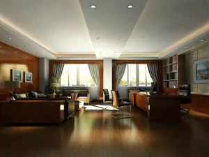 사무실 공간 055 3D 모델