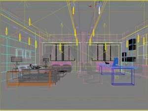 office spaces 055 3D Model