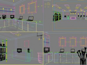 office spaces 051 Modelo 3D