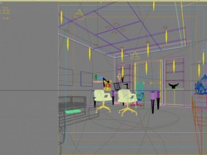 office spaces 053 Modello 3D