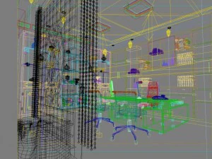 office spaces 056 3D Model