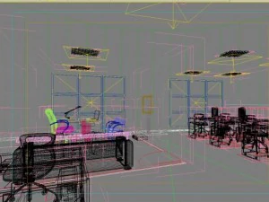 office spaces 064 3D Model