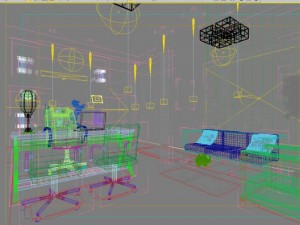 office spaces 066 Modelo 3D