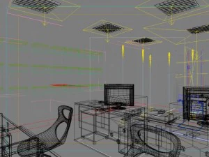 office spaces 075 3D Model