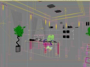 office spaces 073 3D Model