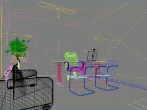 office spaces 071 Model 3D
