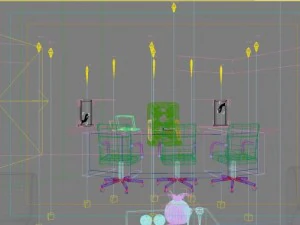 office spaces 071 3D Model