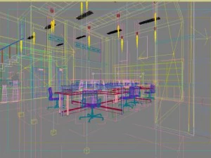 office spaces 069 3D Model