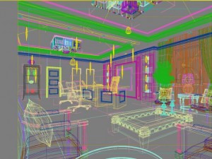 office spaces 070 3D Model