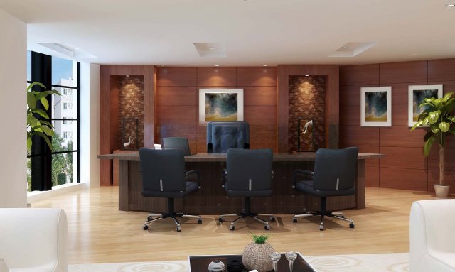 office spaces 072 3D Модель .c4d .max .obj .3ds .fbx .stl .blend 