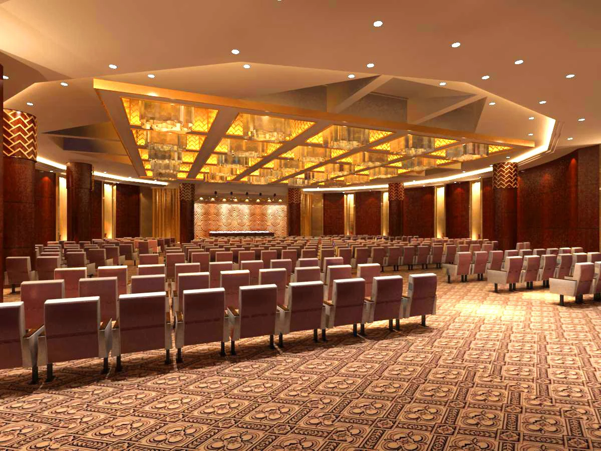 conference 100 3D Model .c4d .max .obj .3ds .fbx .stl .blend 