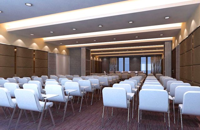 conference 104 Model 3D .c4d .max .obj .3ds .fbx .stl .blend 