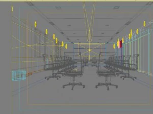 conference 105 3D Model