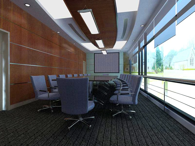 conference 107 3D Model .c4d .max .obj .3ds .fbx .stl .blend 