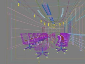 conference 107 3D Model