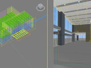 lobby 150 3D Model