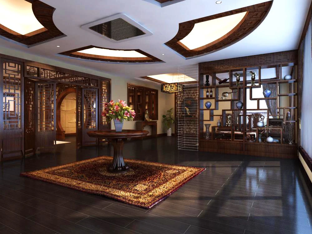 lobby 148 3D Model .c4d .max .obj .3ds .fbx .stl .blend