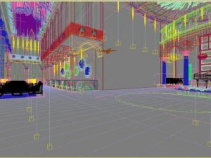 lobby 147 Model 3D
