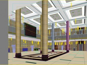 lobby 167 Modello 3D