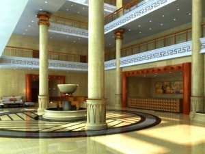 lobby 156 Model 3D