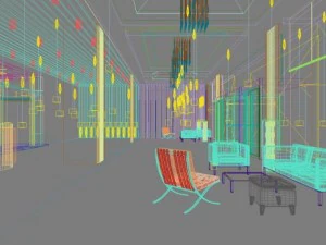 lobby 154 3D Model