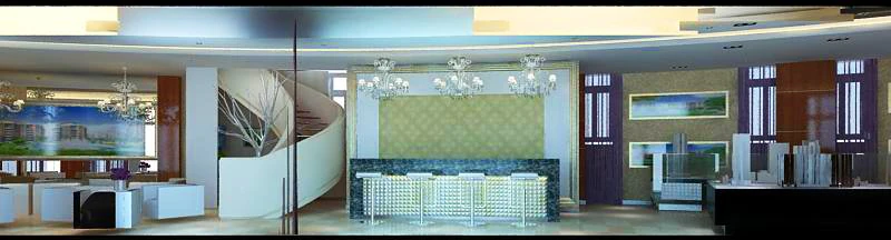 lobby 165 3D Model .c4d .max .obj .3ds .fbx .stl .blend 