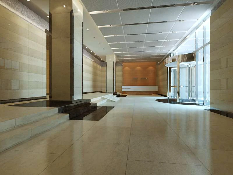 lobby 163 3D Model .c4d .max .obj .3ds .fbx .stl .blend 