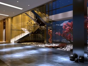 lobby 157 Model 3D
