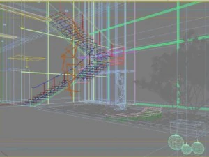 lobby 157 3D Model