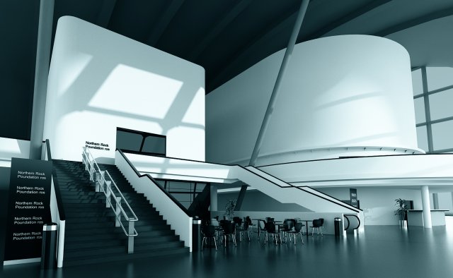 lobby 161 Modelo 3D .c4d .max .obj .3ds .fbx .stl .blend 