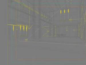 lobby 164 3D Model