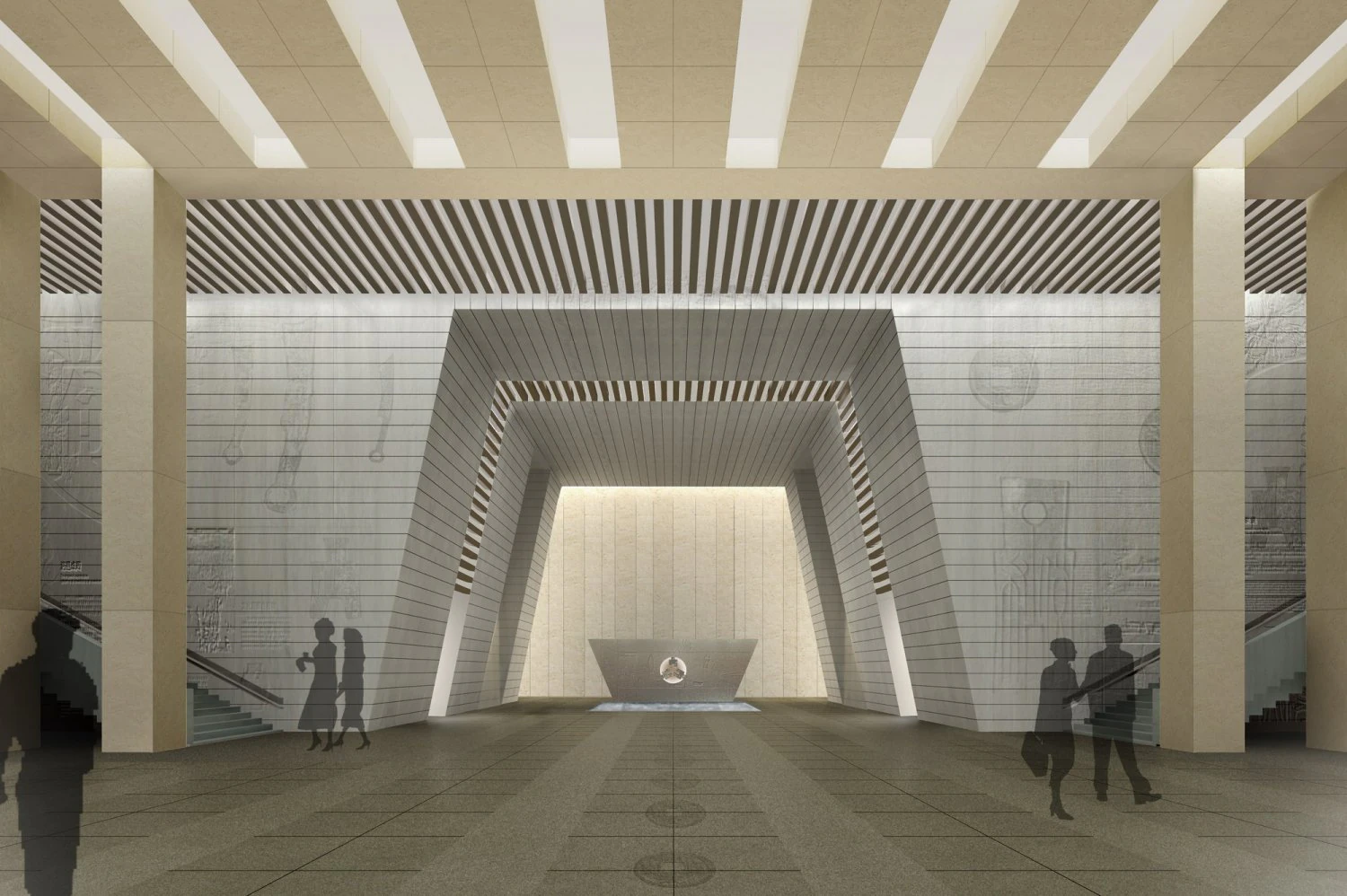 lobby 151 3D Model .c4d .max .obj .3ds .fbx .stl .blend 