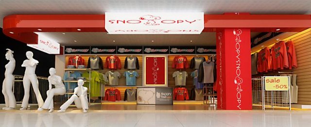 store 011 Modelo 3D .c4d .max .obj .3ds .fbx .stl .blend 