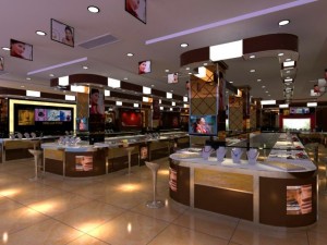 store 001 3D 모델