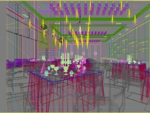 restaurant 038 3D Model