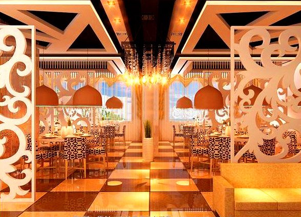 restaurant 036 3D 模型 .c4d .max .obj .3ds .fbx .stl .blend
