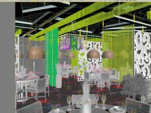restaurant 036 3D Model