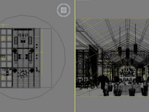 restaurant 043 3D Model
