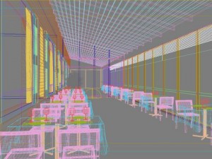 restaurant 042 3D Model